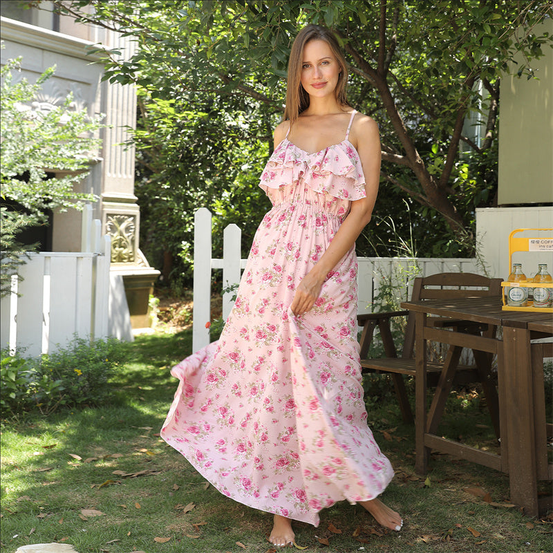 Robes imprimées simples à la mode - LUXARAH
