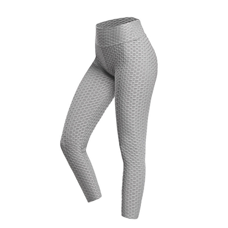 Pantalons de yoga fitness pour femmes, leggings taille haute gainants pour la course à pied