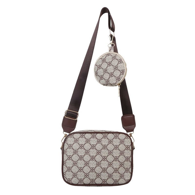 Sacs à bandoulière à motif vintage pour femmes, sac à bandoulière tendance, sac à main de luxe de créateur, sac carré - LUXARAH