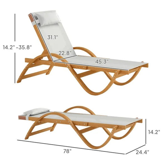 Chaises à bascule en rotin - LUXARAH