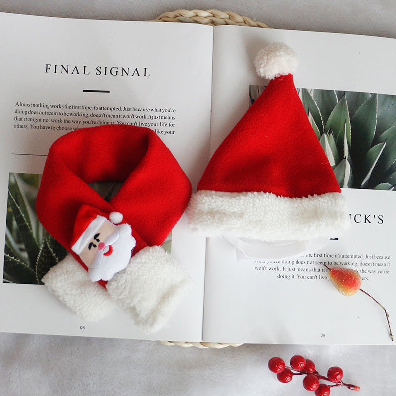 Écharpe pour chien, chapeau pour chat, bavoir, bijoux d'hiver - LUXARAH