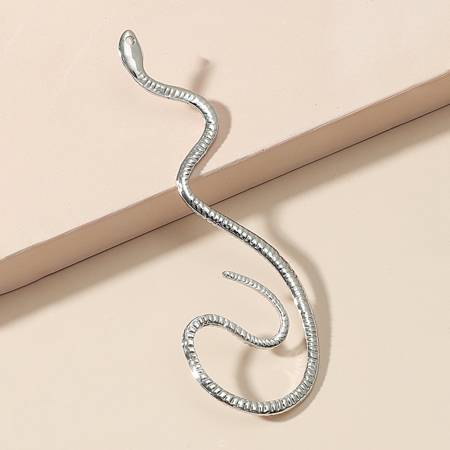 Boucles d'oreilles vintage en zircone, sans trou, en forme de serpent, pour femmes, faux cartilage exagéré, bijoux tendance, cadeaux