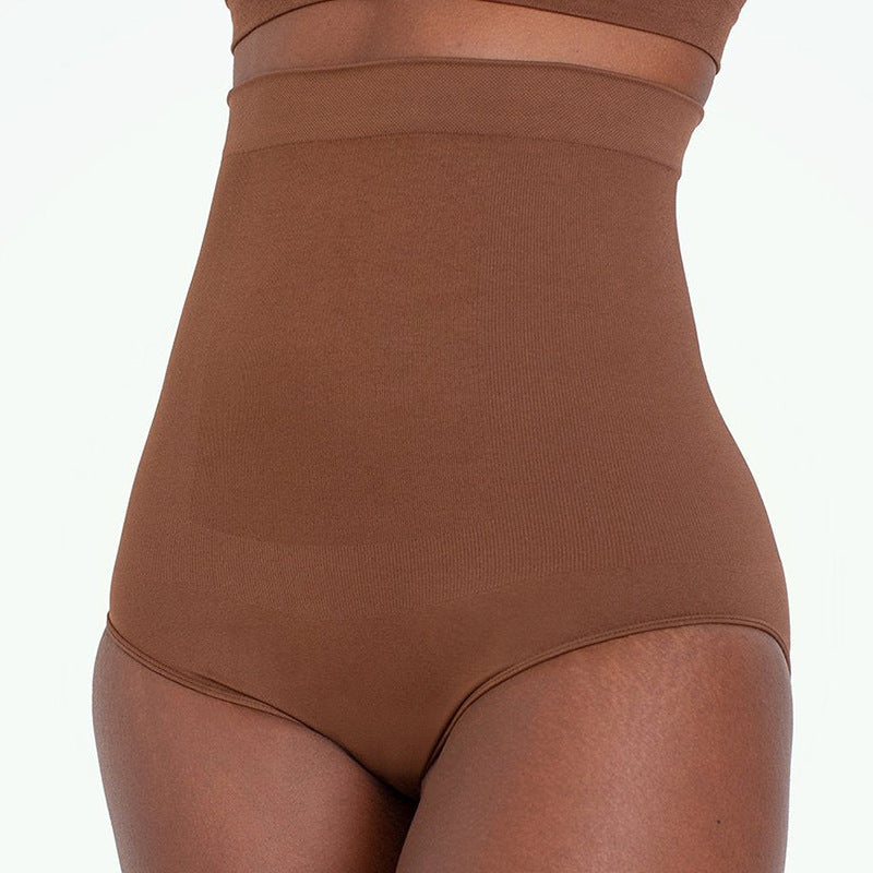 Culotte gainante taille haute en silicone pour femme, corsetée pour remonter les fesses, post-partum