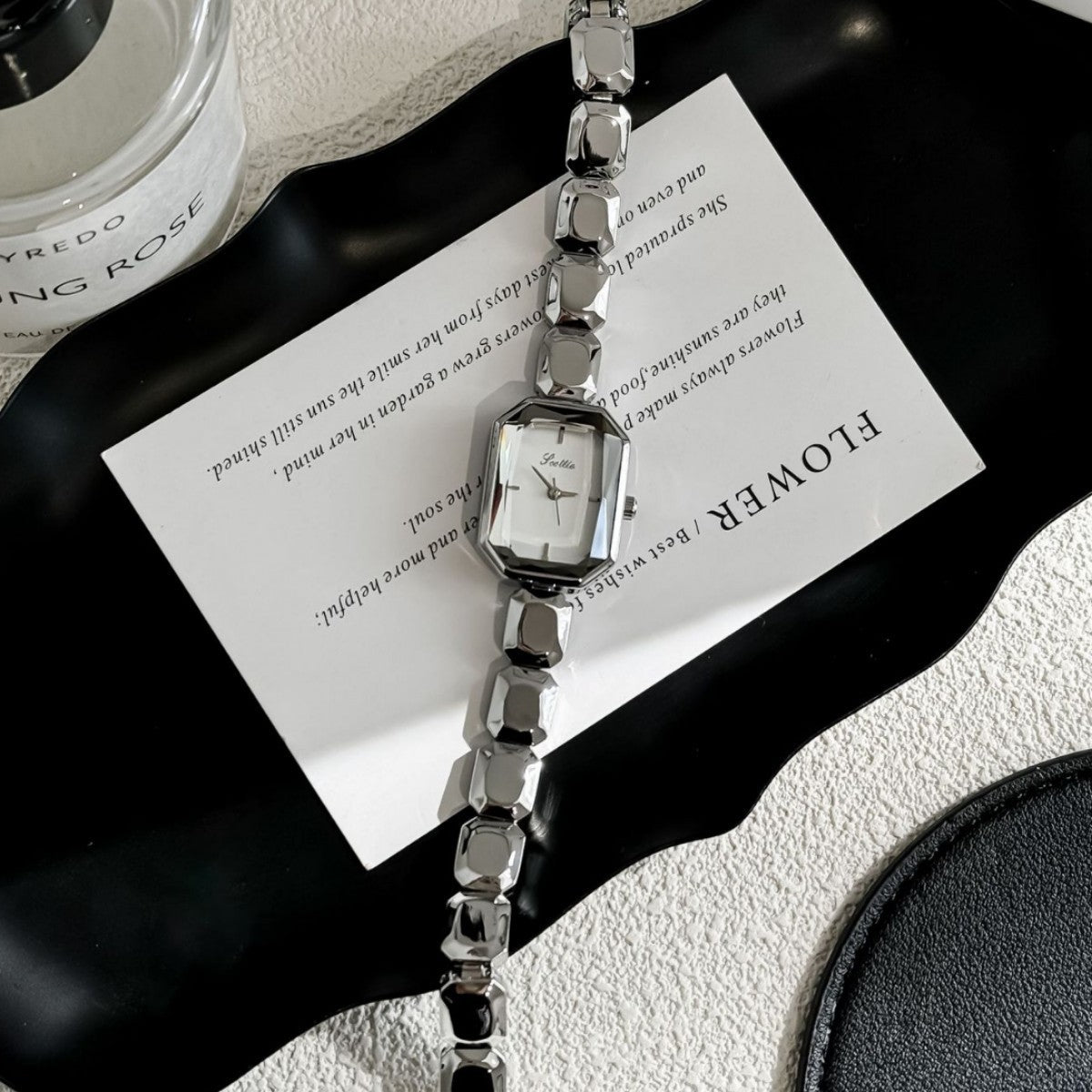Montre-bracelet carrée pour femme - LUXARAH