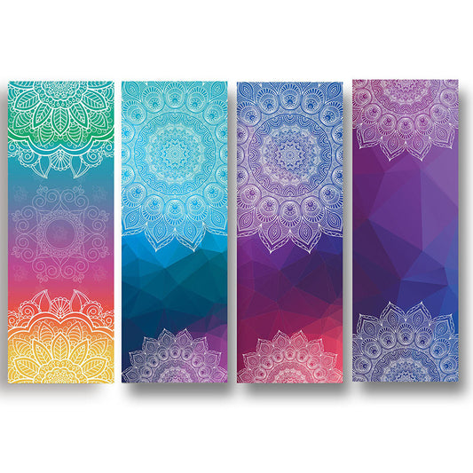 Serviette de yoga imprimée pour tapis de yoga - LUXARAH
