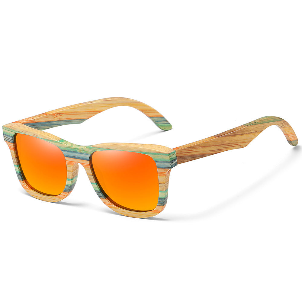 Lunettes de soleil en bois et bambou polarisées