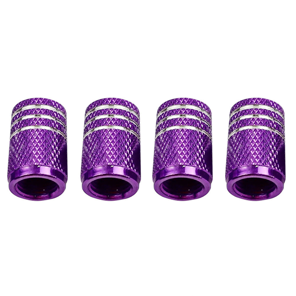 Bouchons de valve en aluminium colorés pour pneus d'automobile