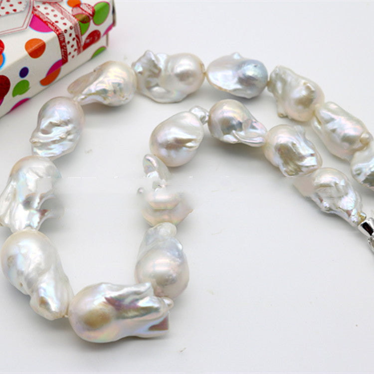 Colliers de perles de style baroque pour femmes