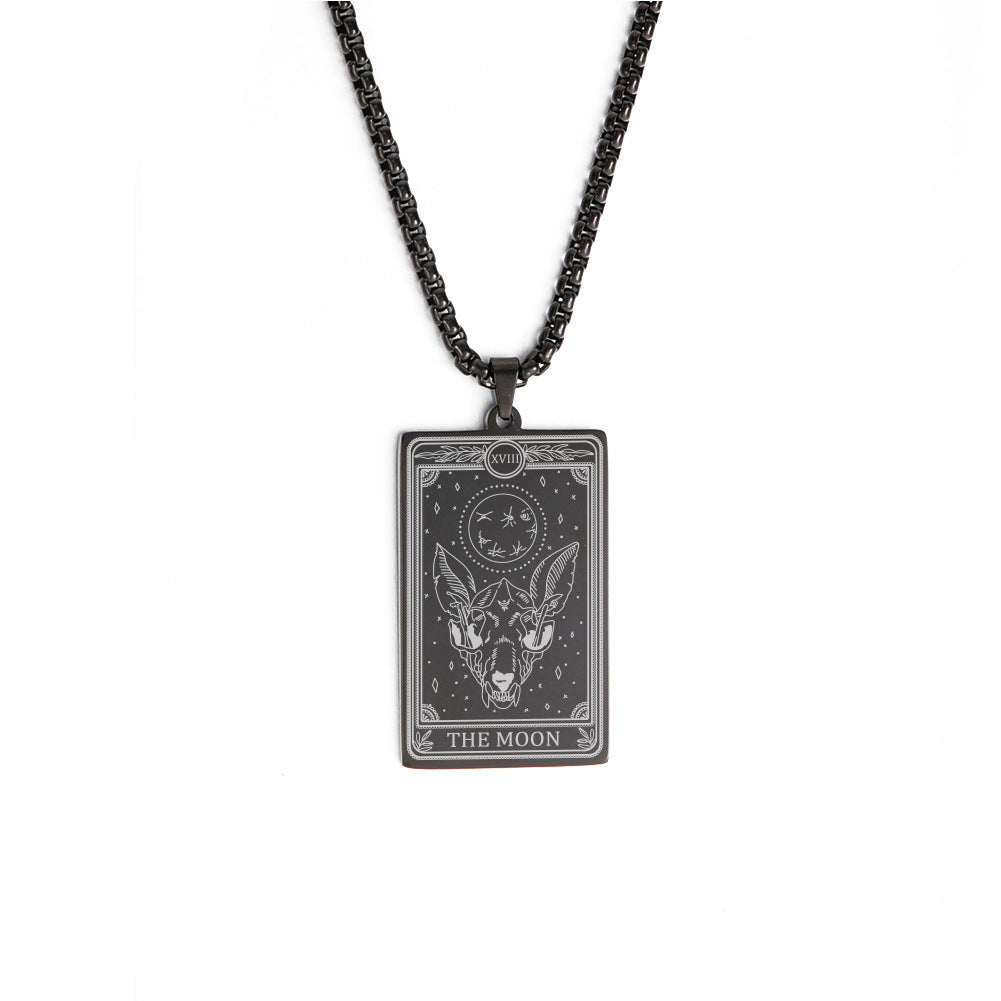 Colliers de la série Box Chain Three Tarot