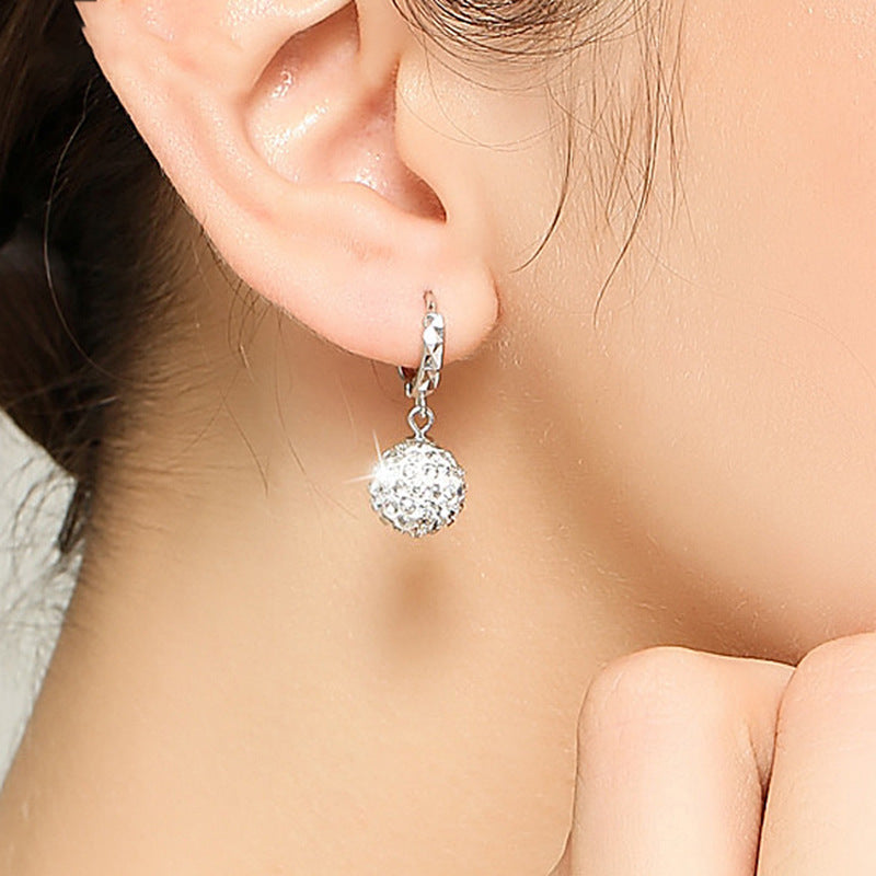 Boucles d'oreilles style strass, boucles d'oreilles d'été