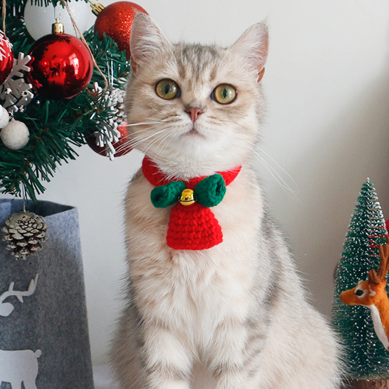 Écharpe pour chien, chapeau pour chat, bavoir, bijoux d'hiver - LUXARAH
