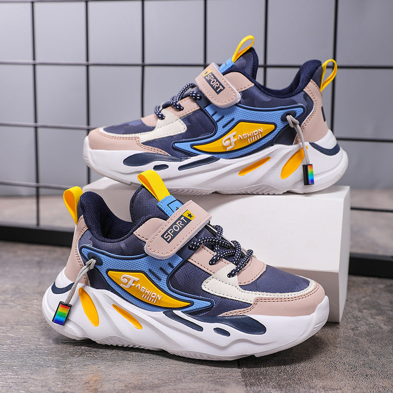 Chaussures de course respirantes et antidérapantes pour enfants et adolescents, pour l'automne et l'hiver - LUXARAH