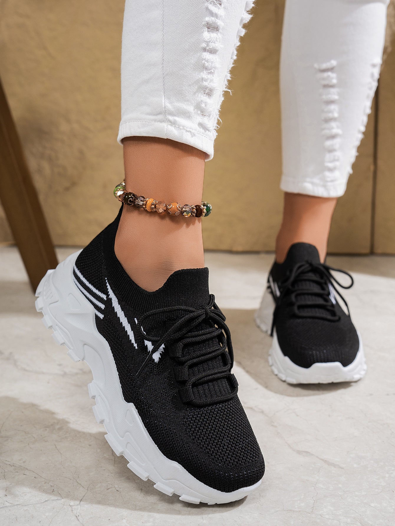 Chaussures de sport légères et décontractées pour femmes, à semelle souple