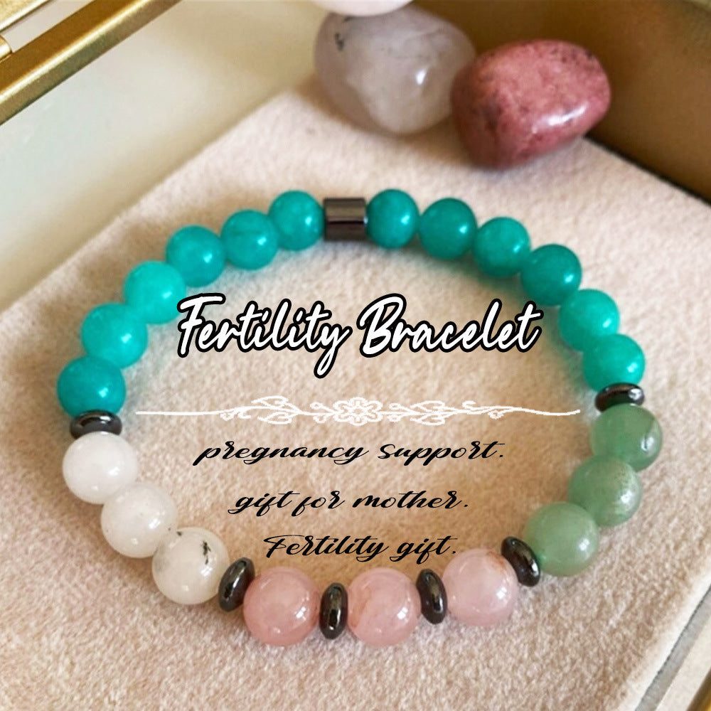 Bracelet tendance en pierre naturelle rose et rouge, motif zèbre, arbre de vie, idéal pour une grande ou une petite sœur, bijou d'anniversaire pour fille ou garçon