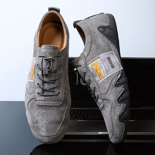 Chaussures de planche pour hommes, Chaussures décontractées à pois, Chaussures de conduite, Chaussures de sport - LUXARAH