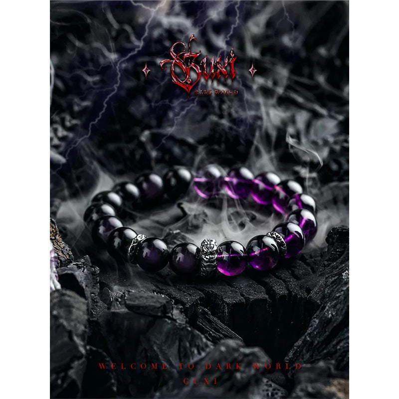 Bracelet homme de haute qualité de style sombre - LUXARAH