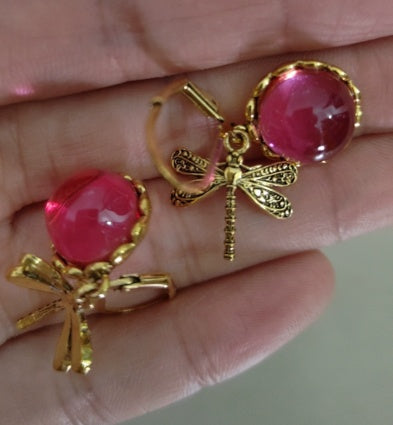 Boucles d'oreilles pendantes en forme de libellule vintage pour femme, bijou tendance, style bohème, chakra, pierre de lune bleue, bijou ethnique de mariage