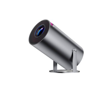 Projecteur portable, petit projecteur droit pour usage domestique, angle de projection de 180 degrés, mise au point automatique, vidéoprojecteur domestique