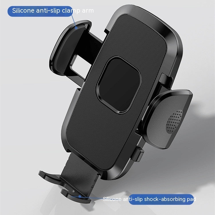 Support de téléphone portable multifonction pour pare-brise, ventouse à gravité, compatible iOS et Android