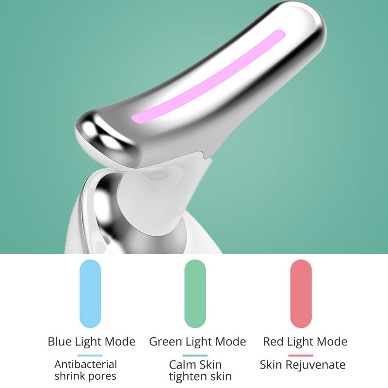 Appareil de massage thermique EMS pour le cou, lifting et raffermissement, micro-courant électrique, anti-rides - LUXARAH