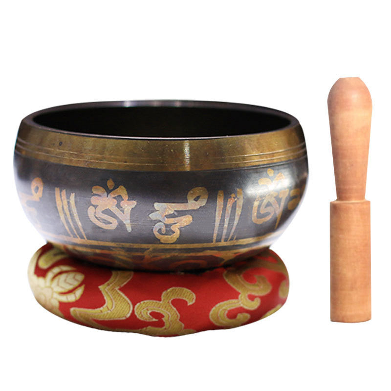 Bol chantant Bouddha, Yinbo Nibo, Yoga Méditation, Chant Méditation, Bol de thérapie sonore - LUXARAH
