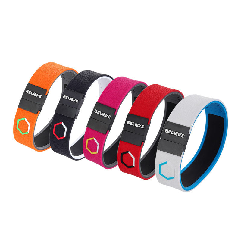 Bracelet Anion, équilibre énergie, anti-fatigue et en silicone - LUXARAH