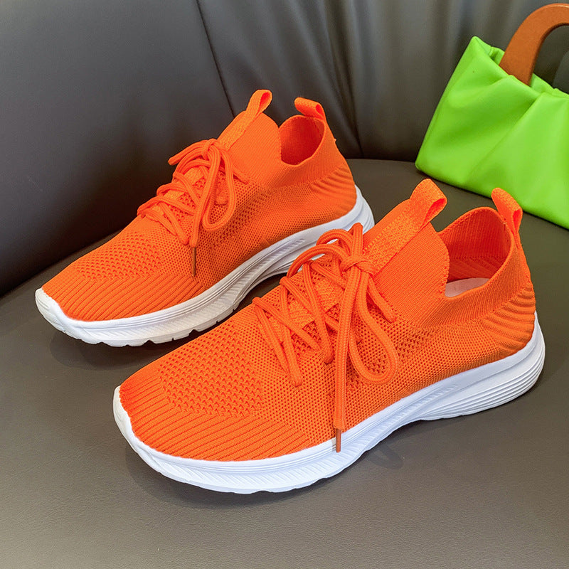 Chaussures de course respirantes en maille tendance pour femmes - LUXARAH
