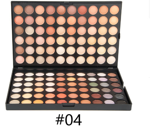 Plateau de maquillage de 120 fards à paupières - LUXARAH