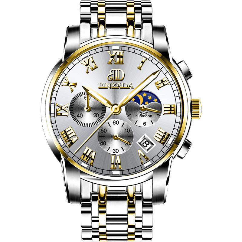 Montre à quartz tendance pour homme, étanche - LUXARAH