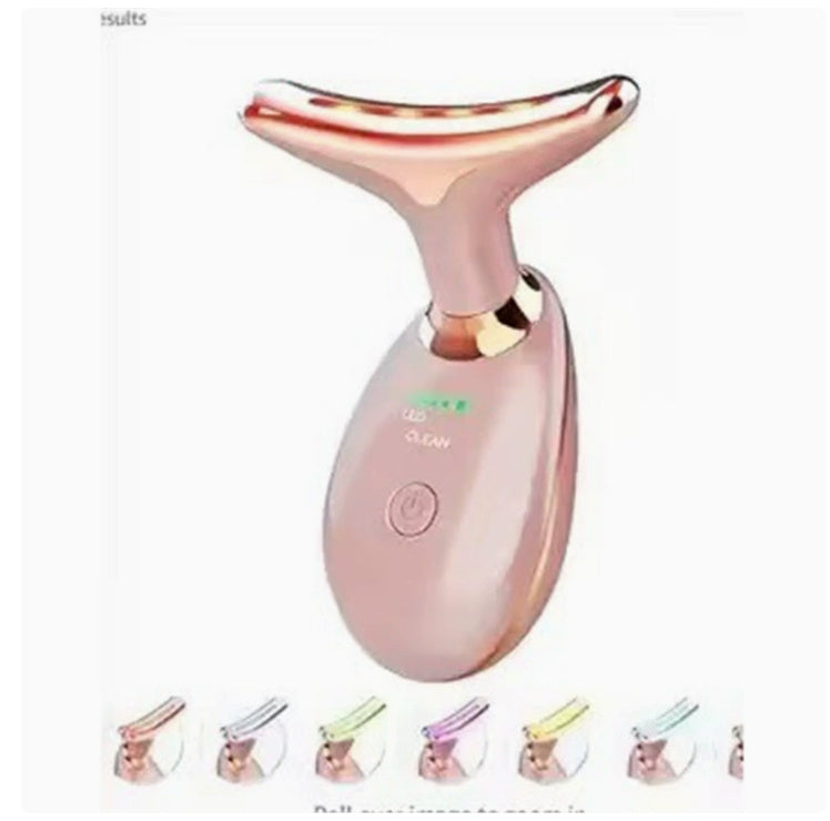 Appareil de massage thermique EMS pour le cou, lifting et raffermissement, micro-courant électrique, anti-rides - LUXARAH