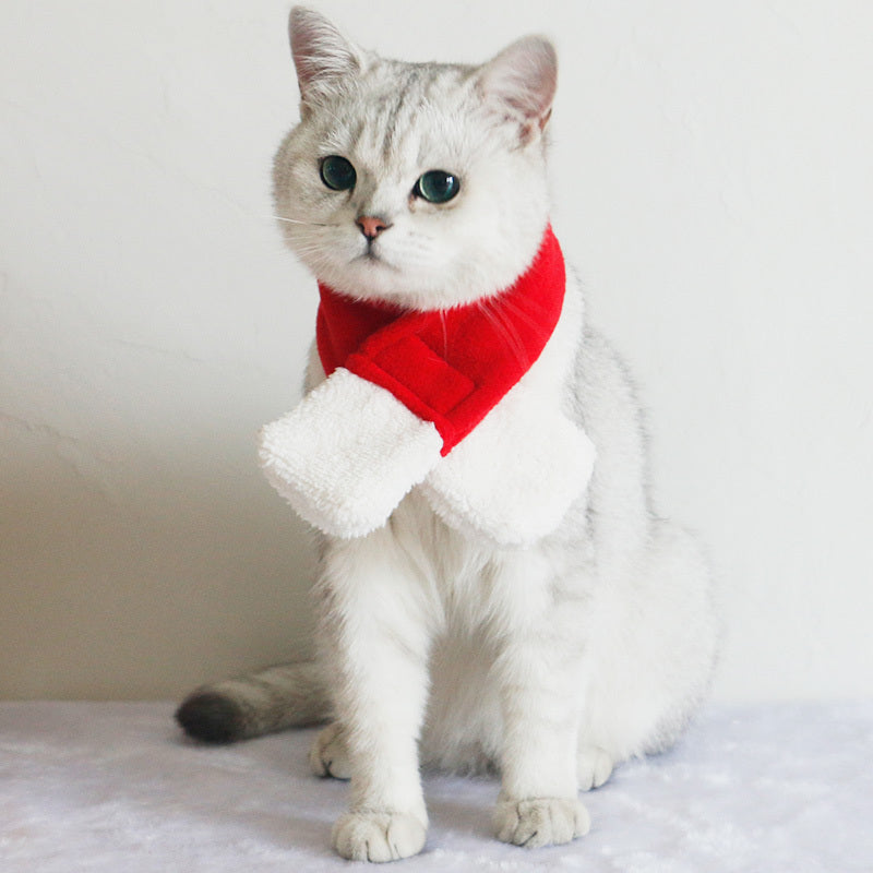 Écharpe pour chien, chapeau pour chat, bavoir, bijoux d'hiver - LUXARAH