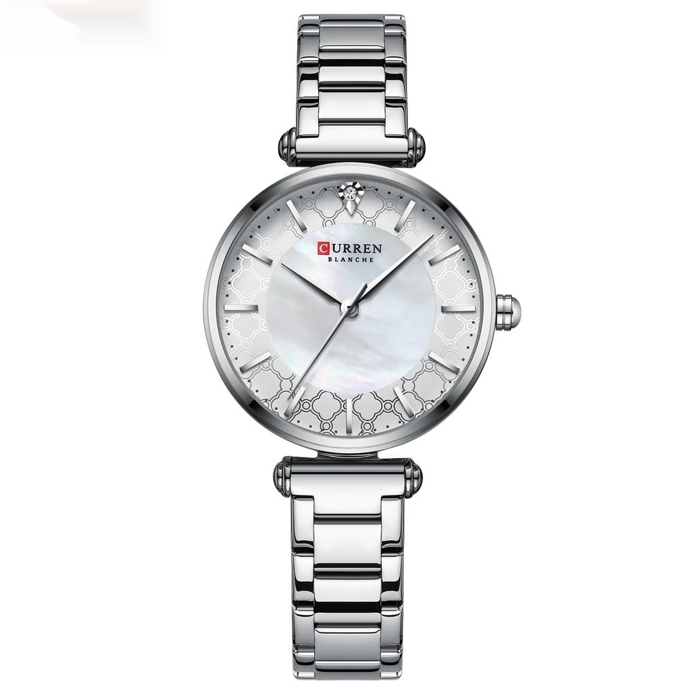 Petite montre en acier, adorée par les femmes, décontractée - LUXARAH