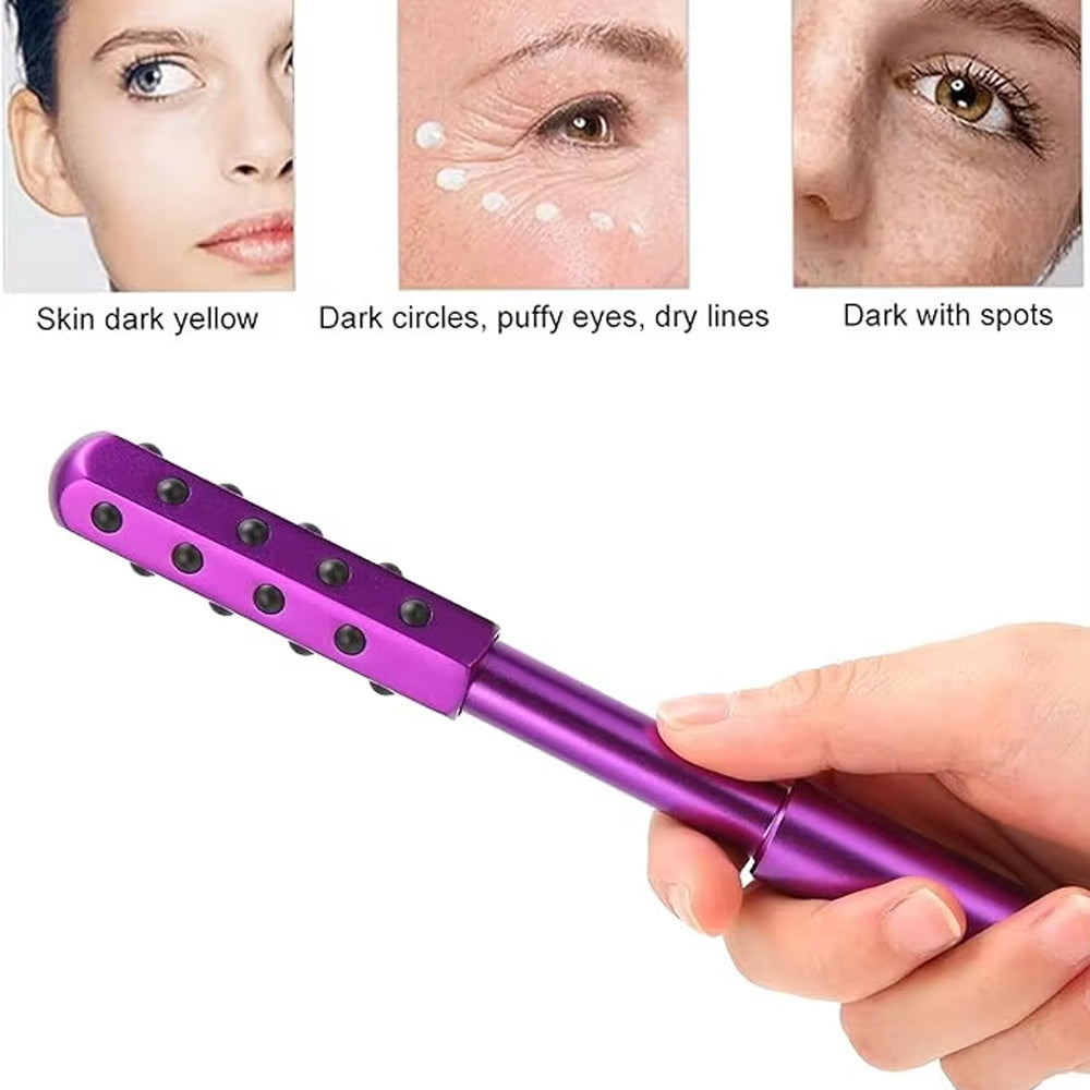30 bâtons de massage en germanium, rouleau de massage pour le visage, barre de lifting du visage, masseur facial anti-rides, outil de soins de la peau, rouleau de massage pour le visage Derma Rolling - LUXARAH
