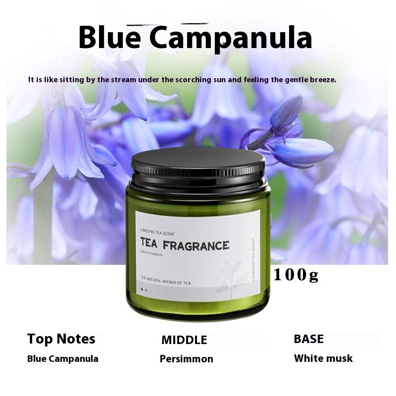 Bougie parfumée à la cire de soja pour l'intérieur