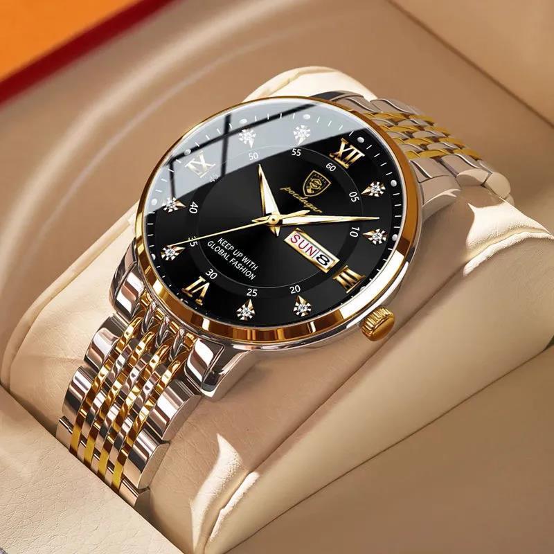 Nouvelle montre homme étanche avec calendrier lumineux - LUXARAH