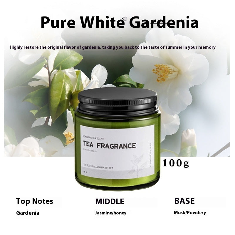 Bougie parfumée à la cire de soja pour l'intérieur