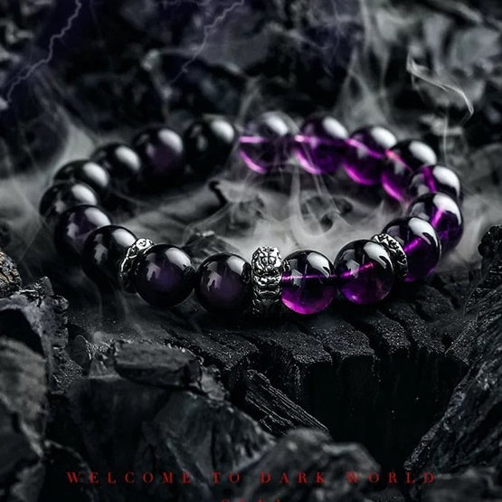 Bracelet homme de haute qualité de style sombre - LUXARAH