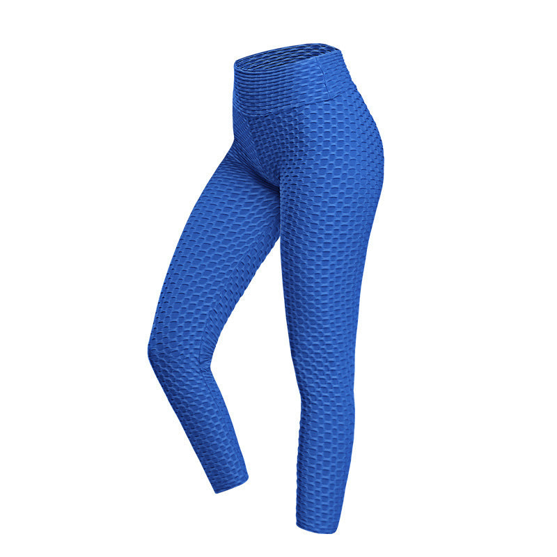 Pantalons de yoga fitness pour femmes, leggings taille haute gainants pour la course à pied