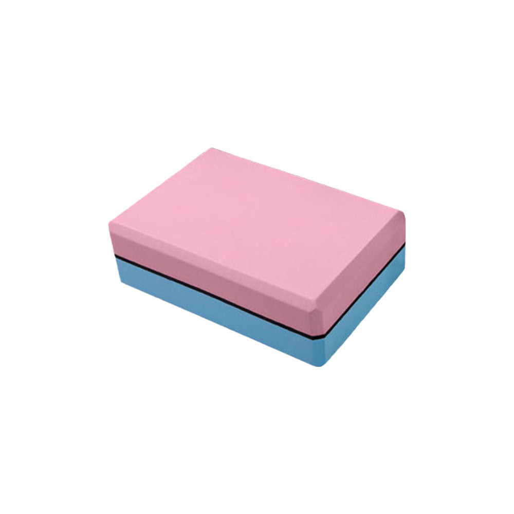 Brique de yoga bicolore en mousse EVA épaississante pour yoga auxiliaire - LUXARAH