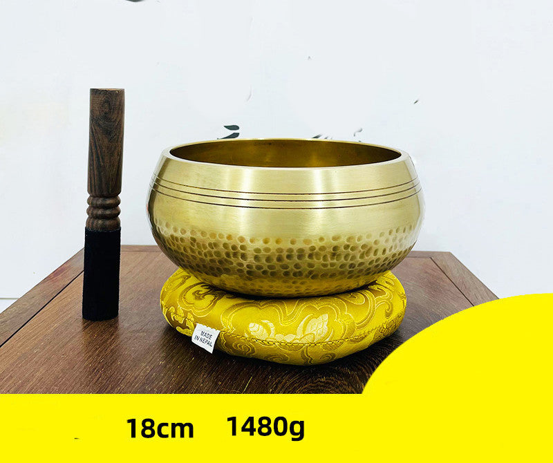 Bol sonore de Bouddha fait main au Népal - LUXARAH