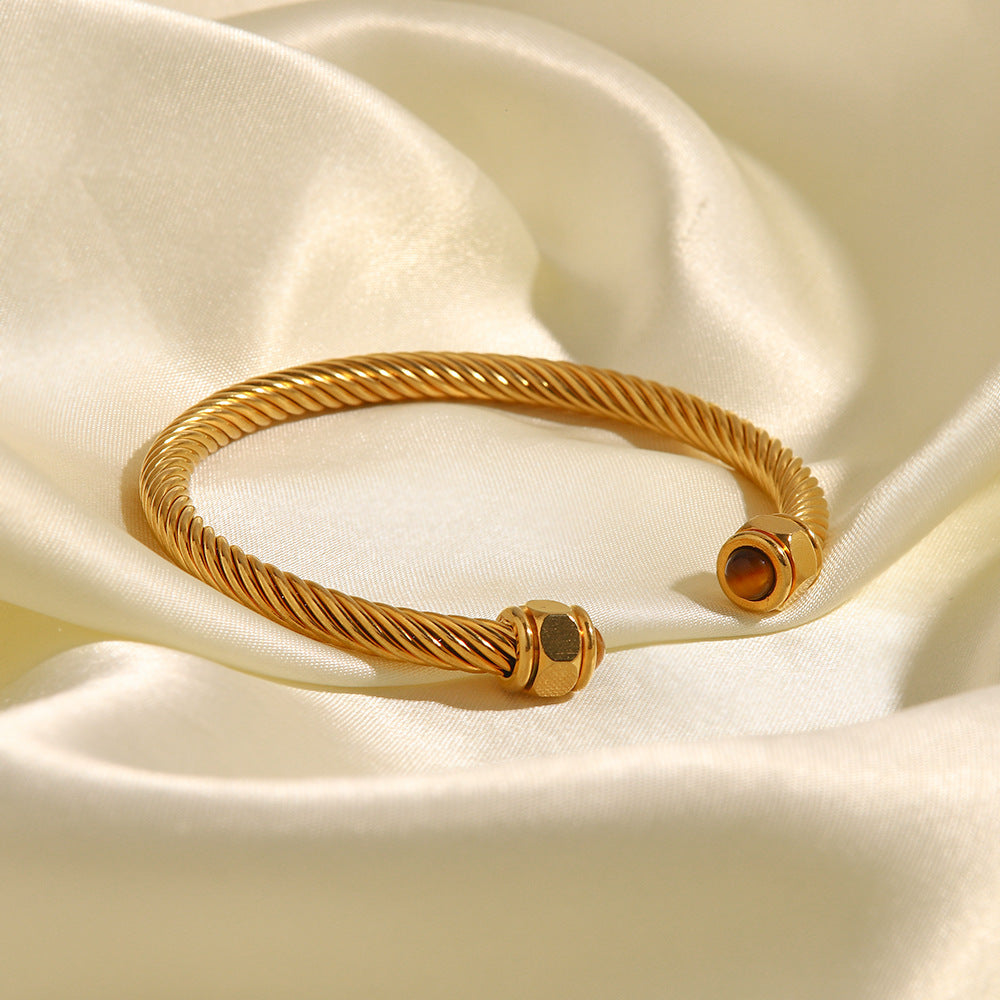 Bracelet en couleur dorée Théa - LUXARAH