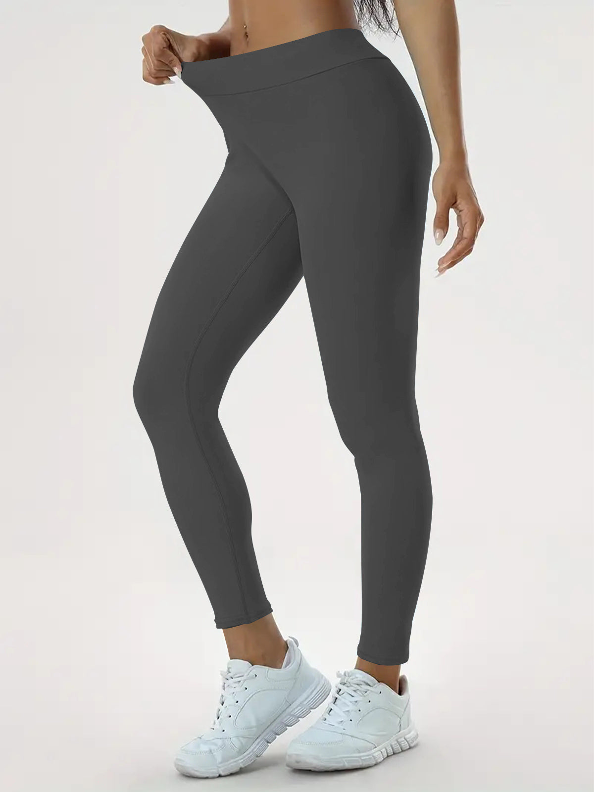 Pantalon de yoga taille haute pour femme, pantalon de fitness moulant et élastique