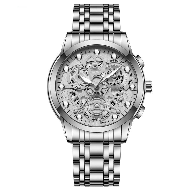 Montre d'affaires creuse non mécanique pour homme - LUXARAH