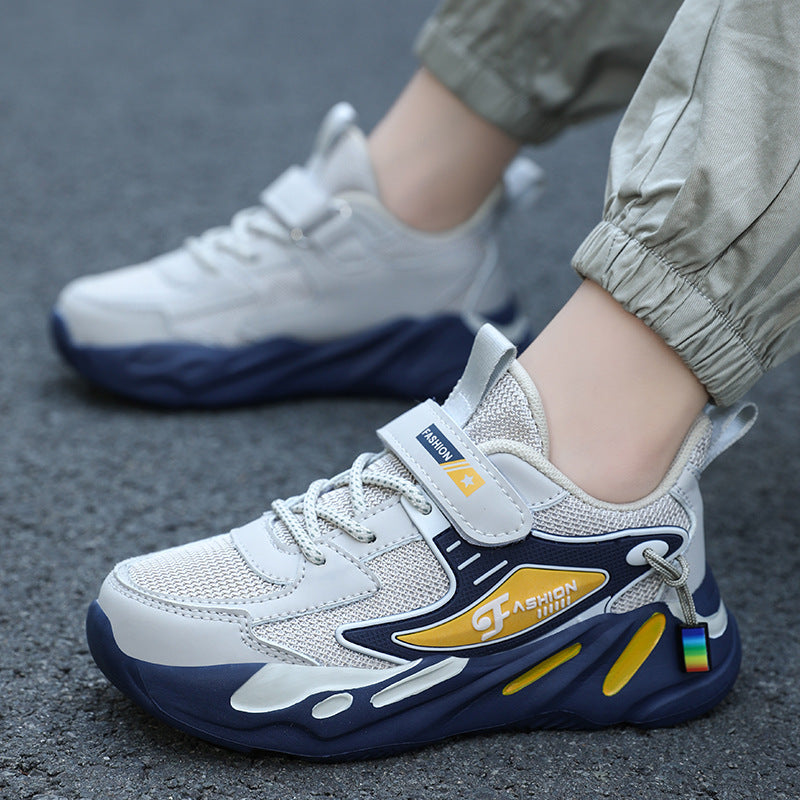 Chaussures de course respirantes et antidérapantes pour enfants et adolescents, pour l'automne et l'hiver - LUXARAH