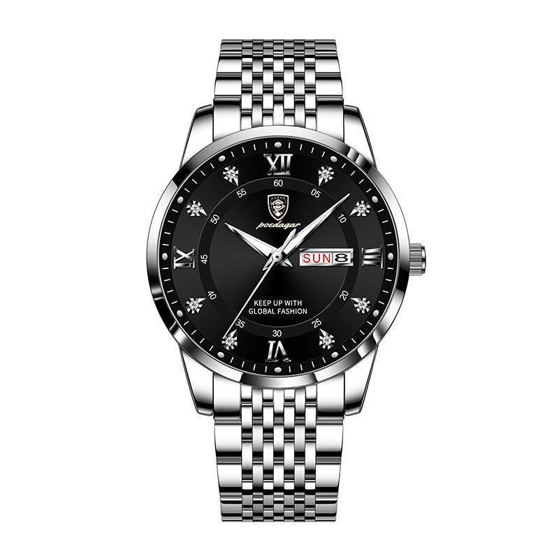 Nouvelle montre homme étanche avec calendrier lumineux - LUXARAH