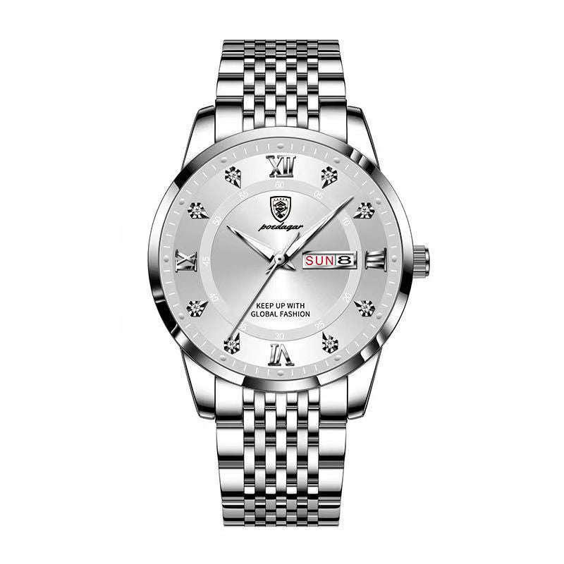 Nouvelle montre homme étanche avec calendrier lumineux - LUXARAH