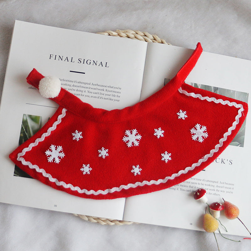 Écharpe pour chien, chapeau pour chat, bavoir, bijoux d'hiver - LUXARAH