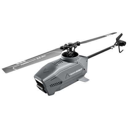 Drone hélicoptère à pagaie unique à quatre canaux pour jouet de photographie aérienne