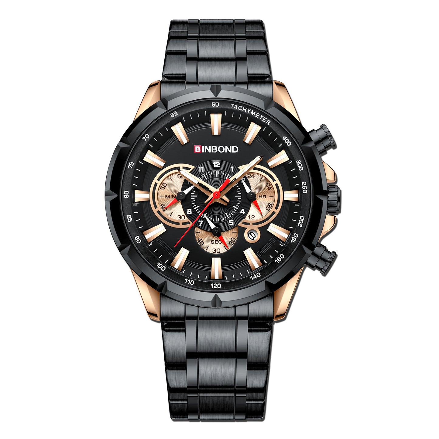 Montre tactique étanche et lumineuse pour moto, chronométrage multipoints - LUXARAH
