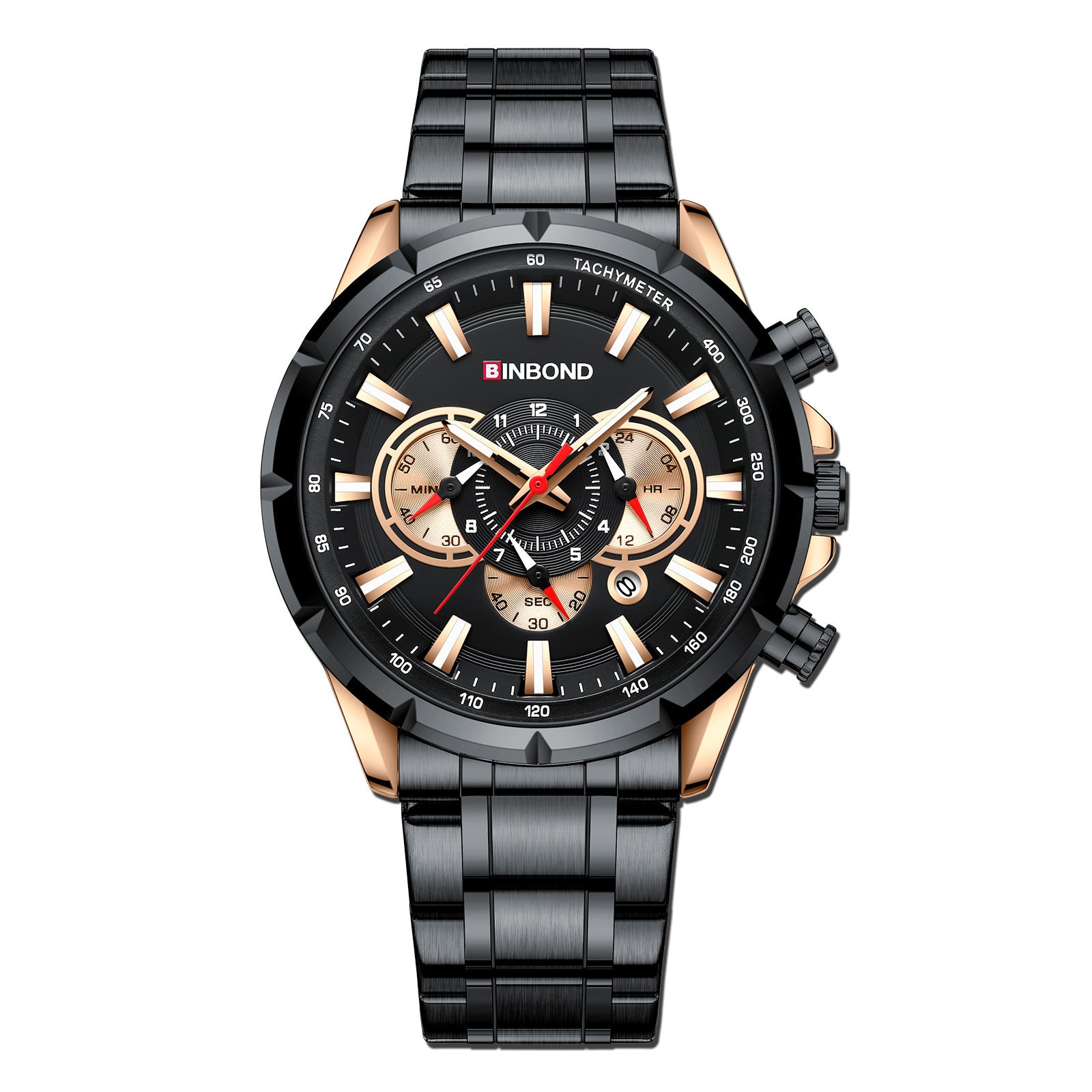 Montre tactique étanche et lumineuse pour moto, chronométrage multipoints - LUXARAH